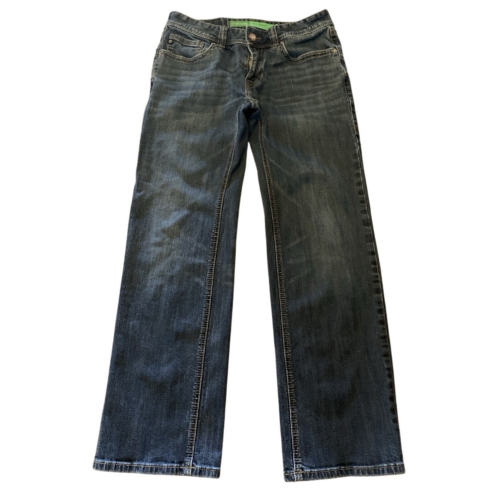 Rock & Roll Denim Pistol Straight Regular Straight Leg Jeans 32x29 Med Blue‎